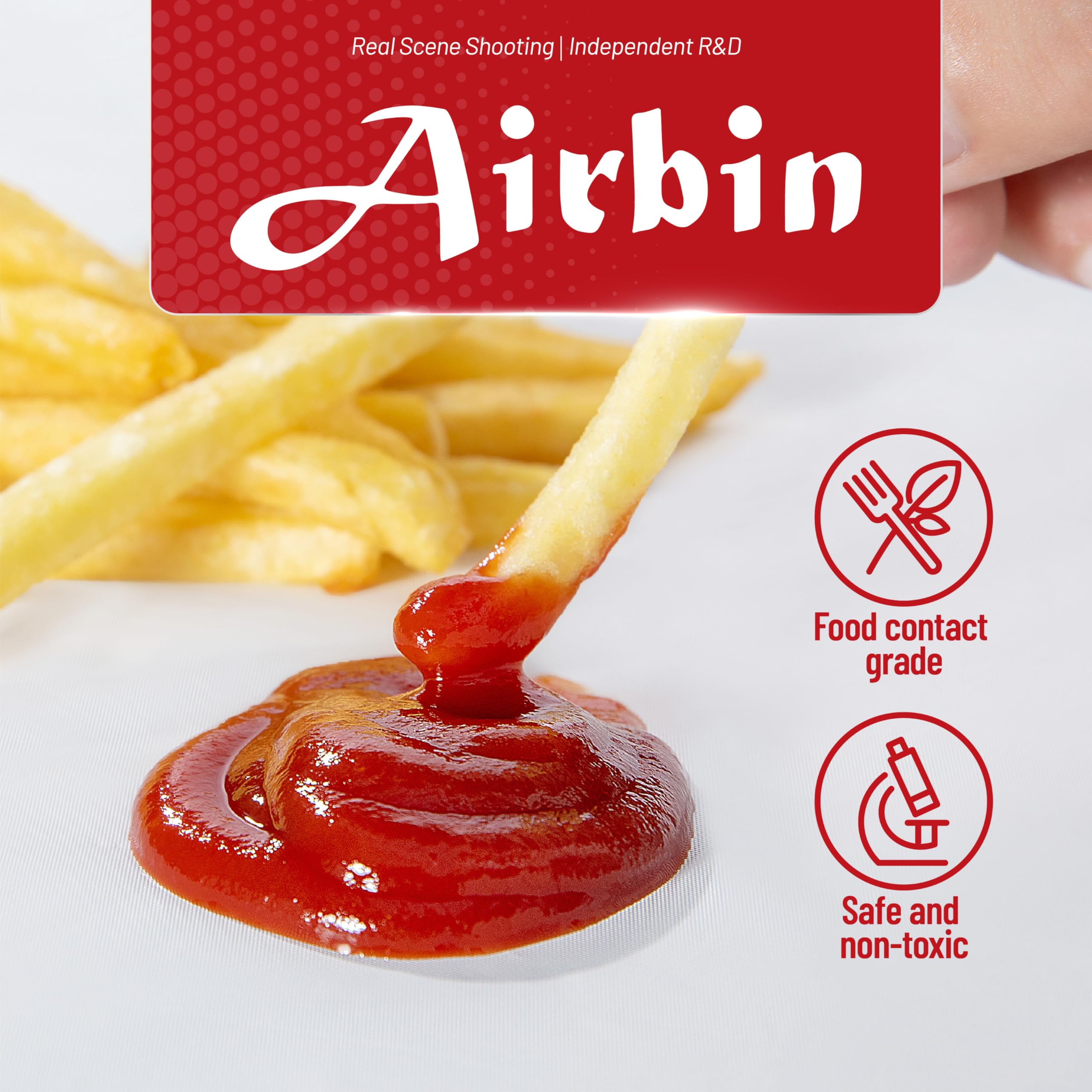 Airbin tablecloth for picnic setup with clean, unrolled surface.
