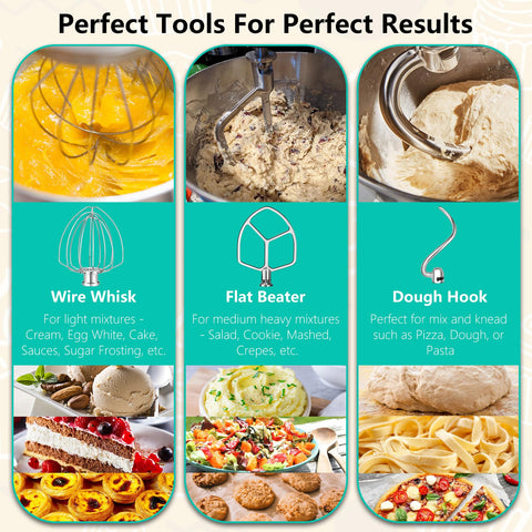 Airkitrep stainless steel attachments pack for durable kitchen tools