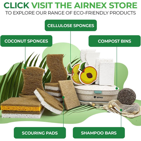 AirNex freezer-safe compost bin suitable for cold storage options.