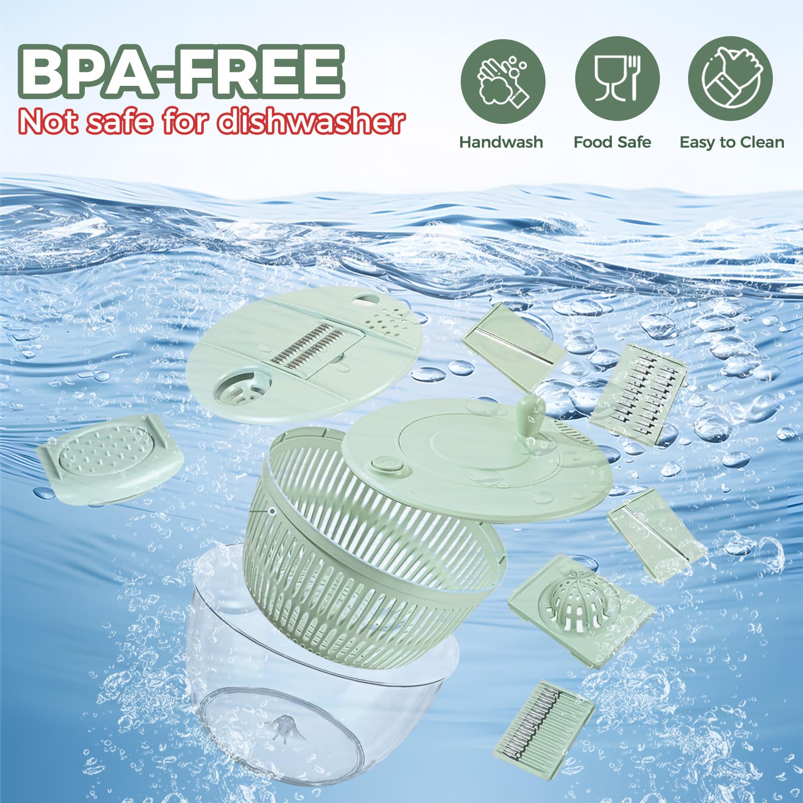 Airpro egg yolk separator for precise separation.