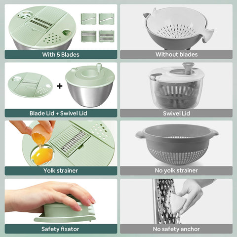 Airpro egg yolk separator accessory for quick yolk separation