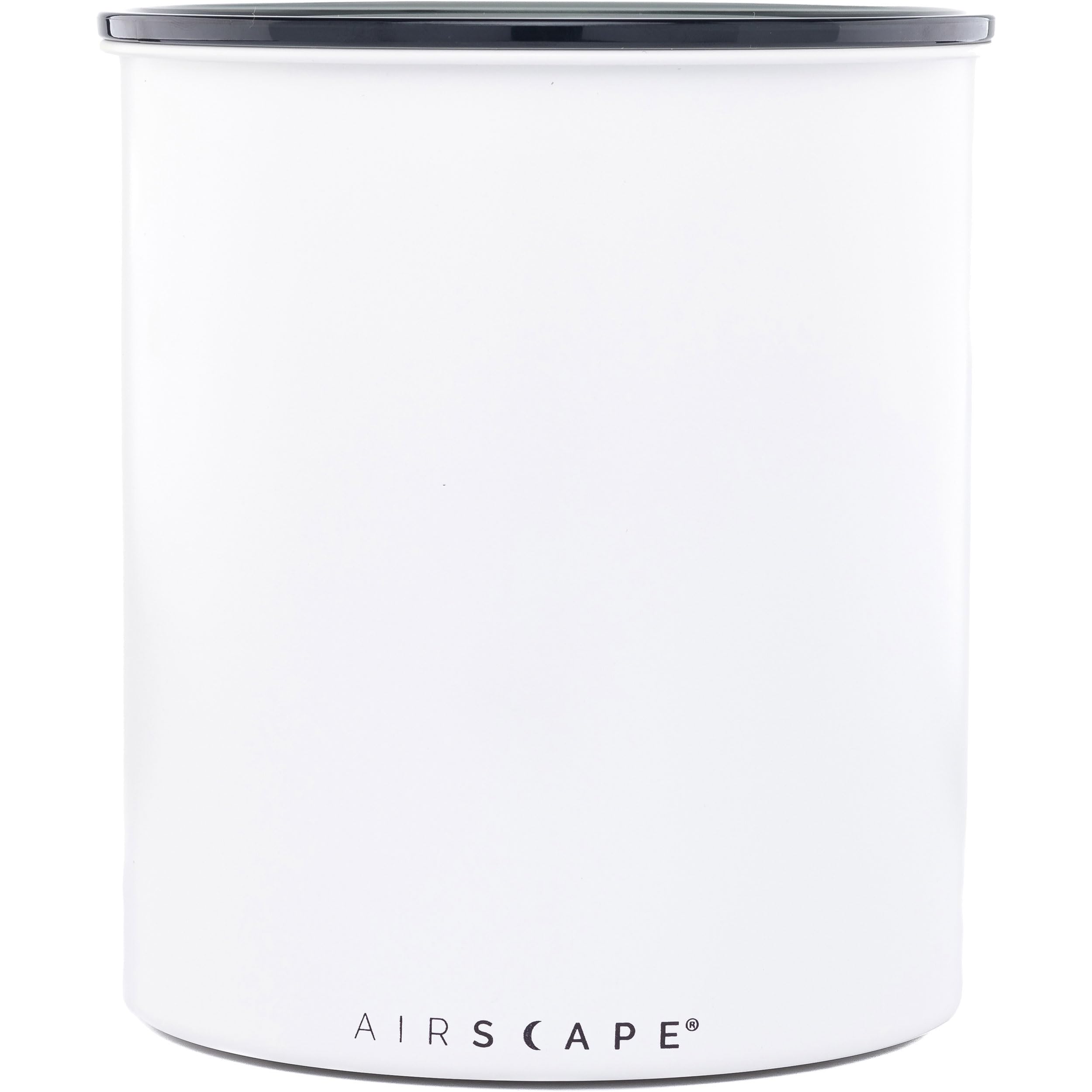 AirScape Kilo coffee storage canister showing its large capacity for fresh beans.