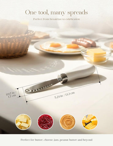 AISBUGUR creative butter spreader design elevates everyday spreads.