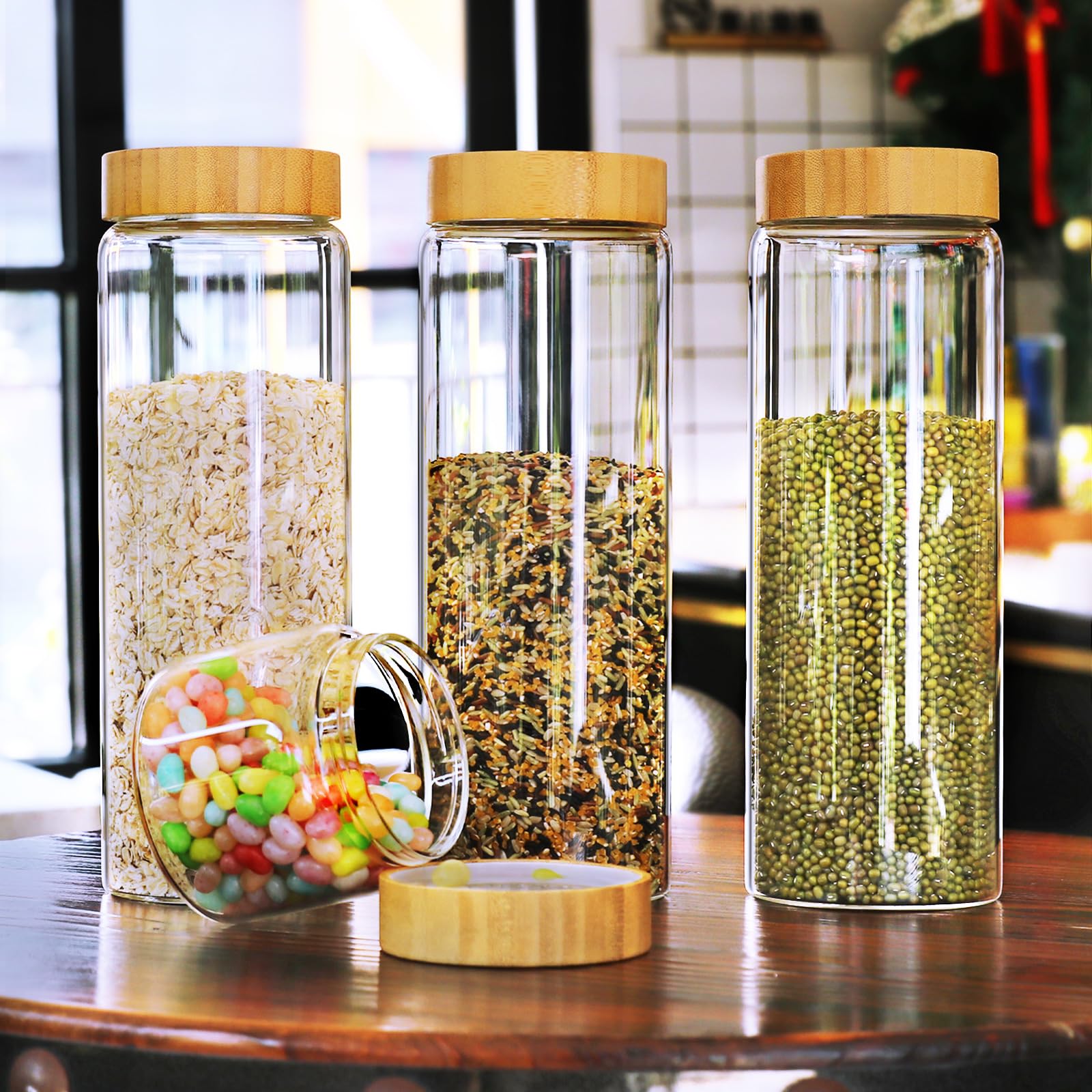 AISIPRIN glass jars packaged as a stylish gift.