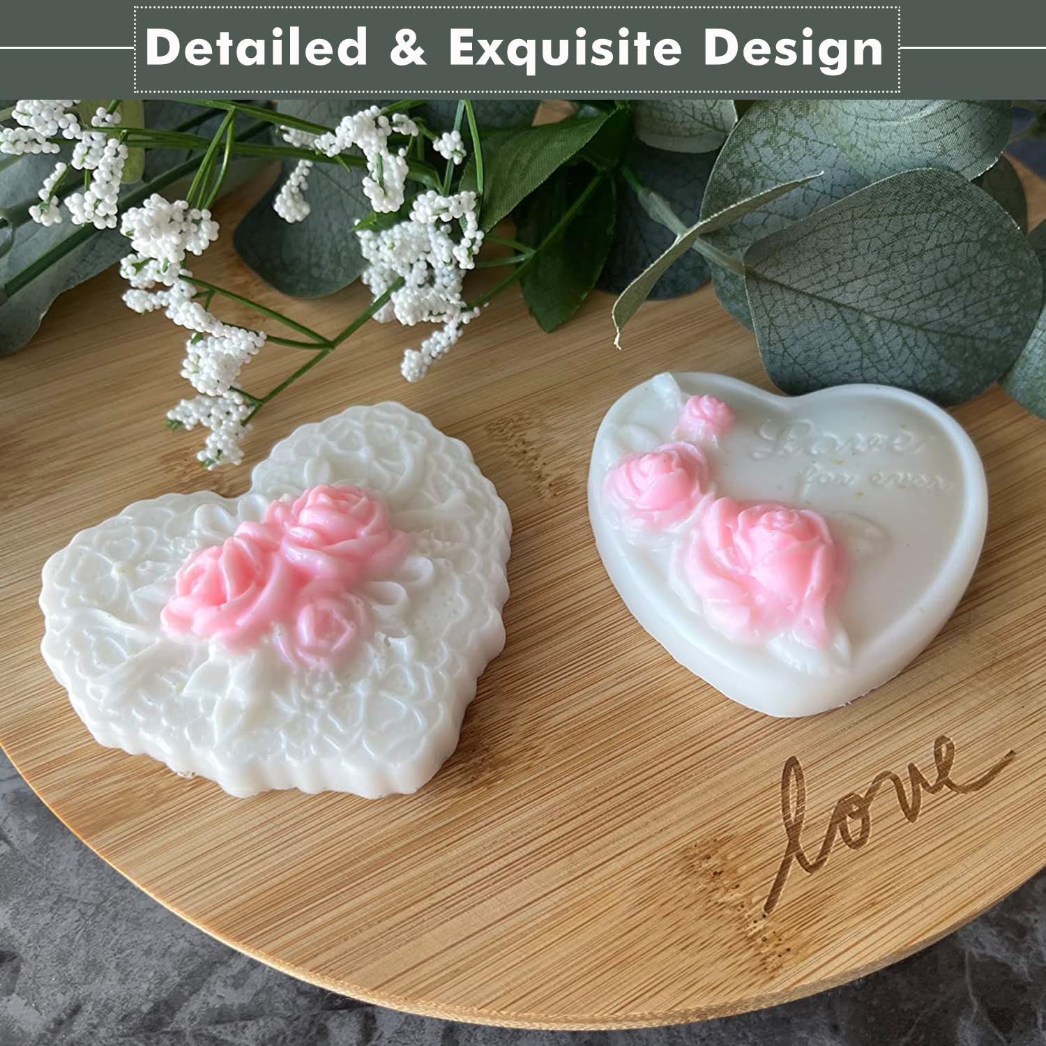 AITRAI wedding gift heart mold for personalized party favors.