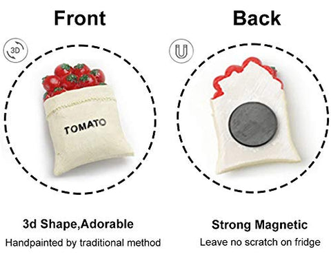 Aiuwo cute kitchen magnets add charm to whiteboards and magnetic surfaces.