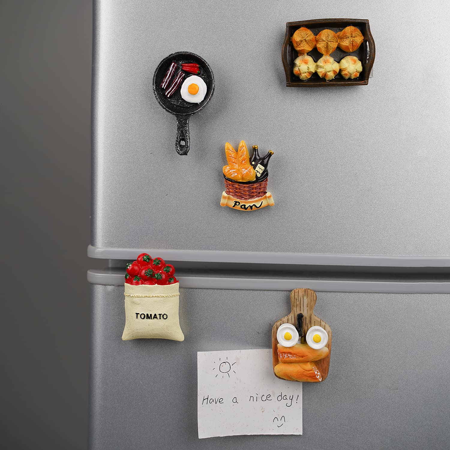 Aiuwo five-piece magnet collection for maps and metal cabinets.