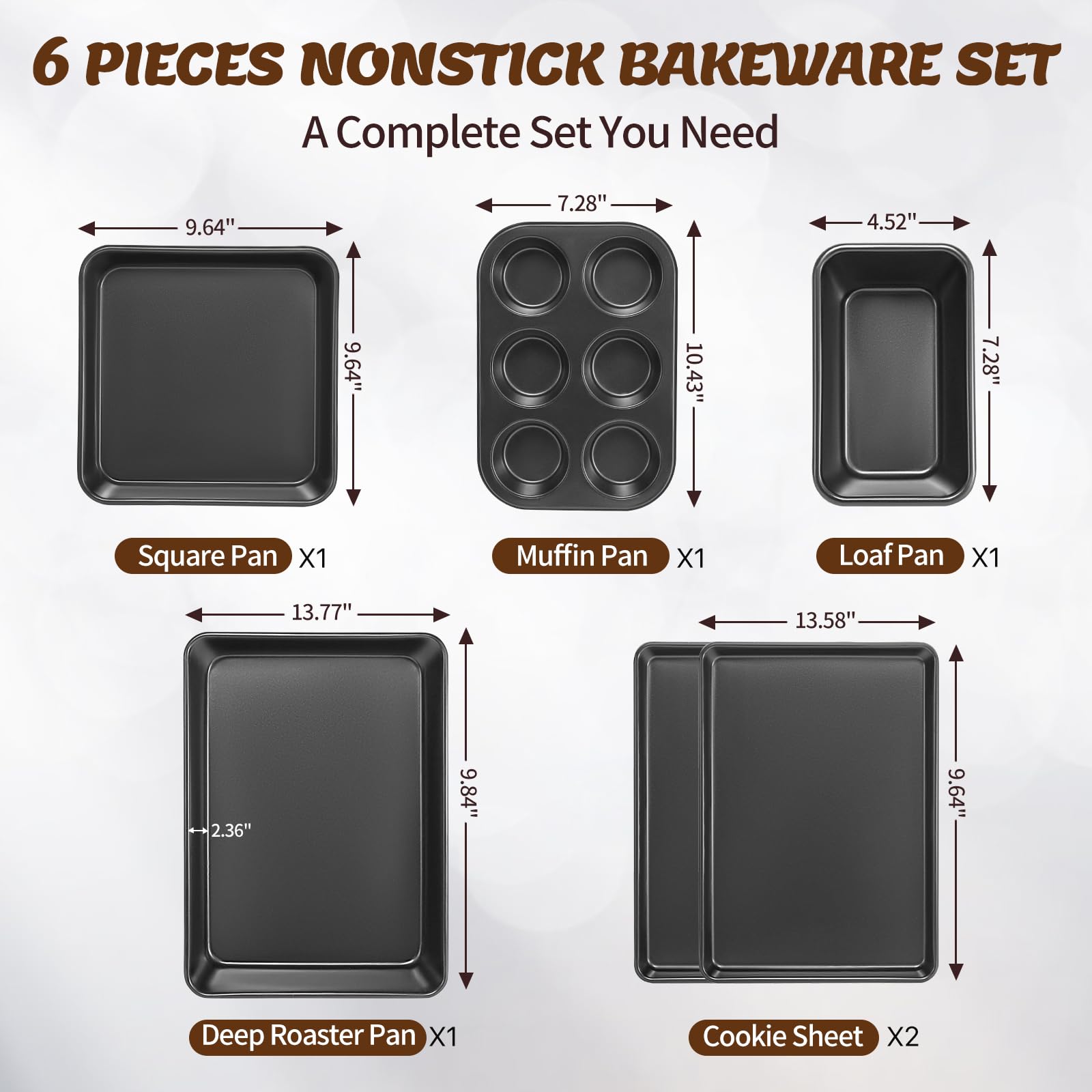 AIVIKI cookie sheet 2 featuring smooth release for easy removal.