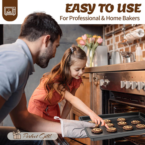 AIVIKI muffin pan delivering consistent rise and easy release.