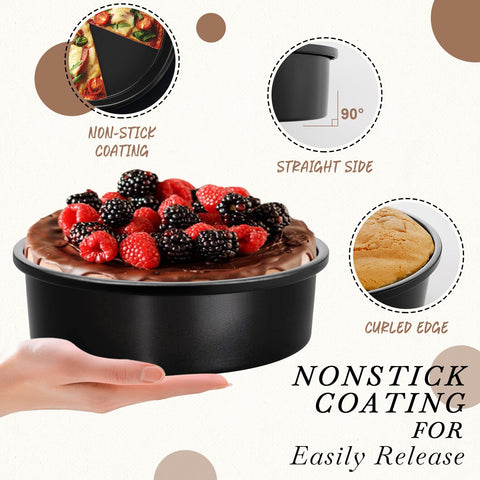 AIVIKI carbon steel bakeware in oven demonstrates even heat distribution
