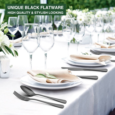 AIVIKI mirror-polished flatware for modern table presentation