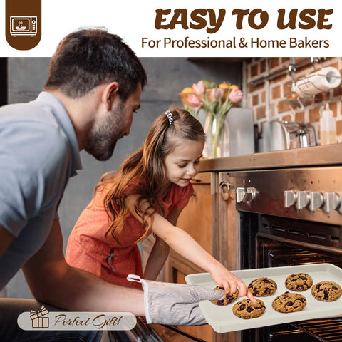 AIVIKI nesting bakeware saves space with compact stacking.