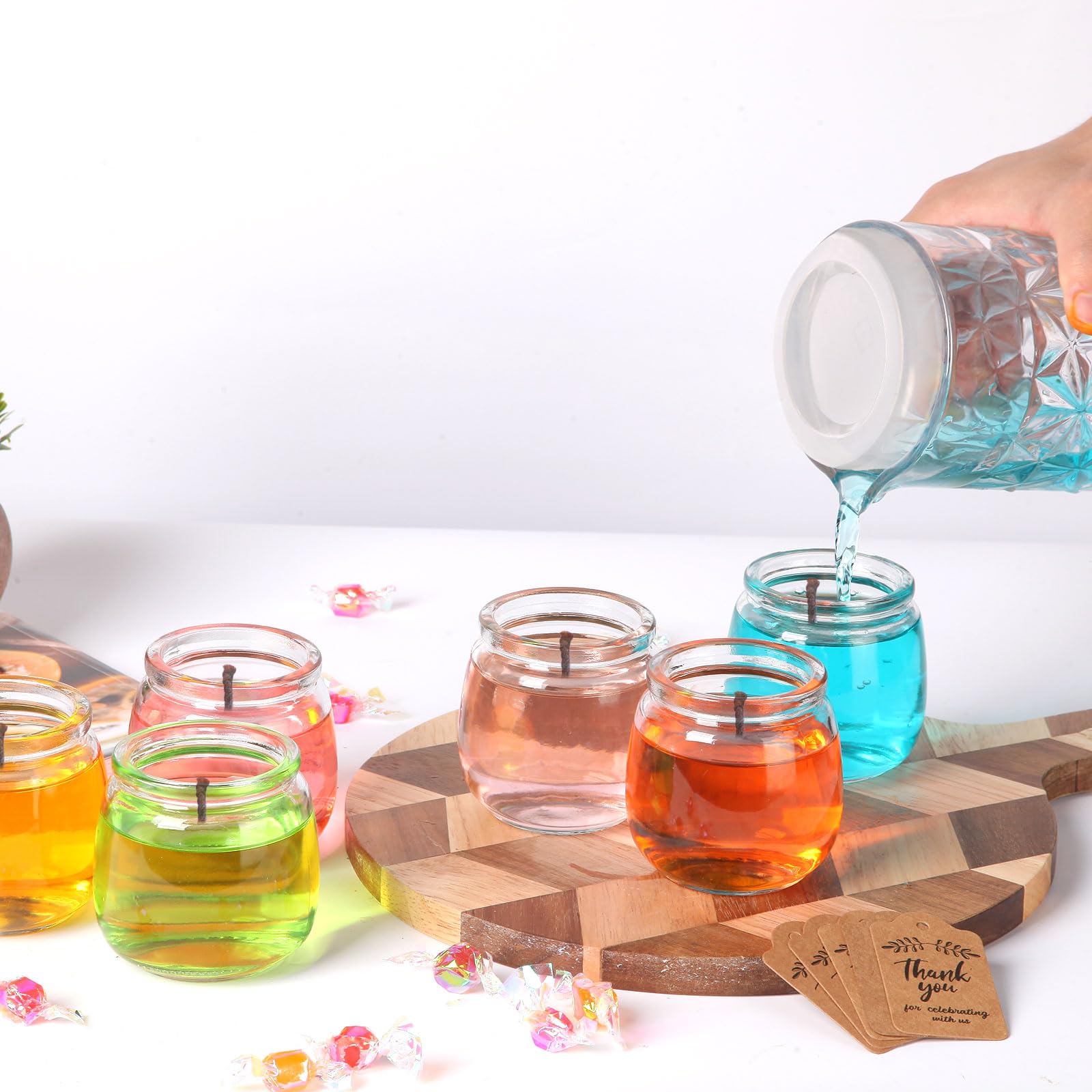 AIXIANG DIY desserts and candies stored in jars for gifting and fun