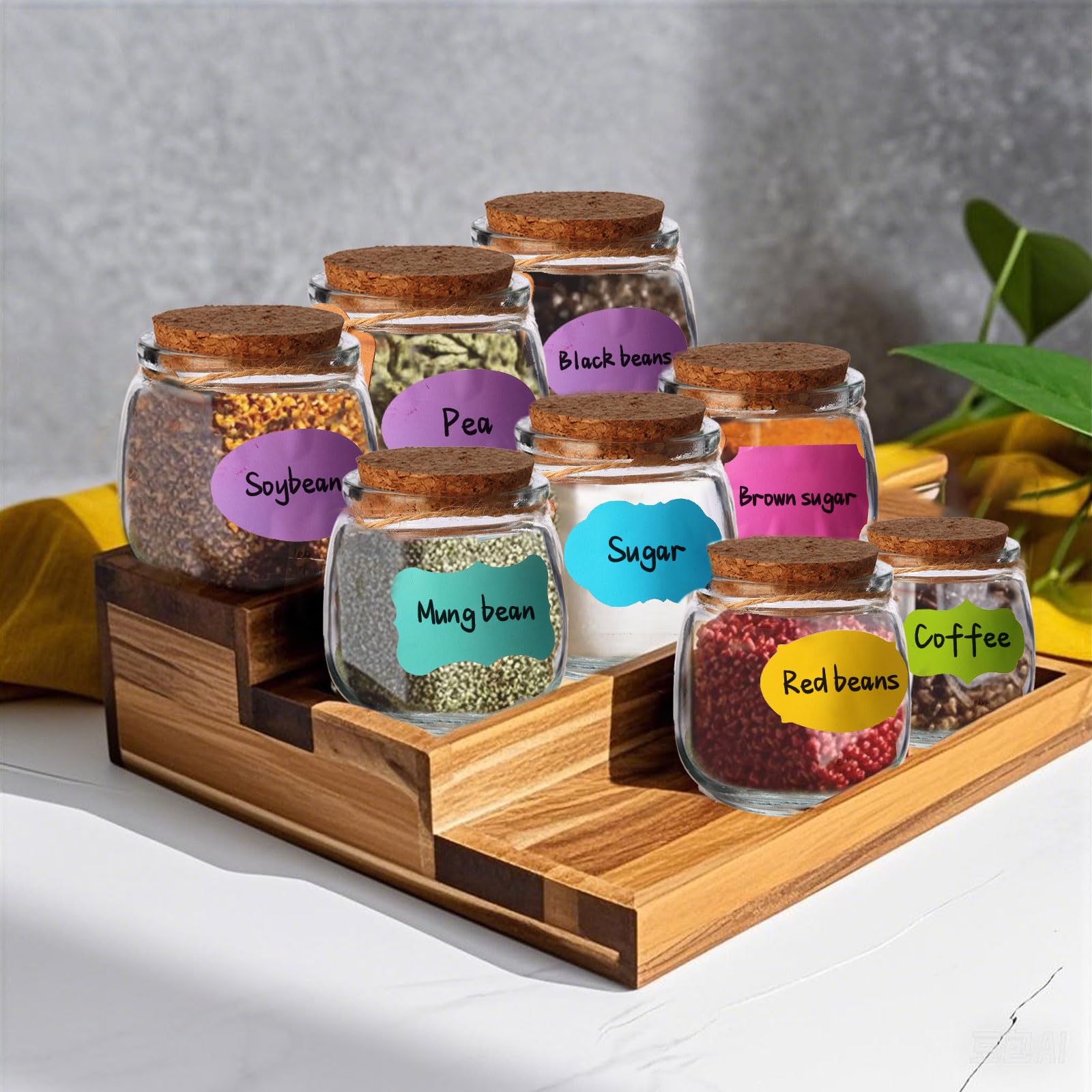 AIXIANG reusable glass storage jars promoting eco-friendly gifting