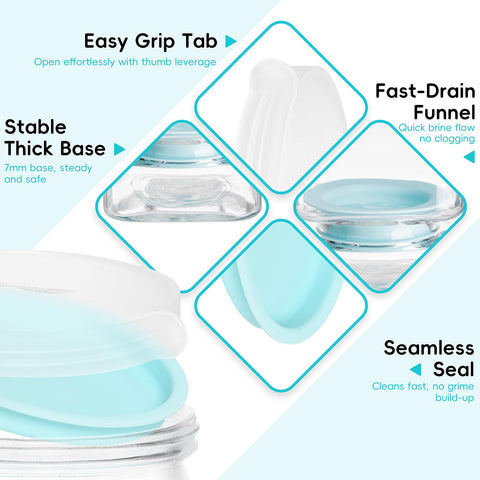 Aixibu dual-compartment design stores food and liquid separately.