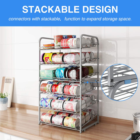 AIYAKA helps you organize canned goods at a glance.