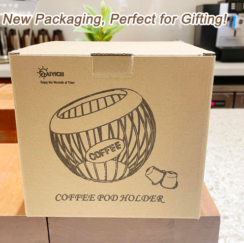 AIYICIII coffee bar accessory provides sturdy, stable storage for daily use.