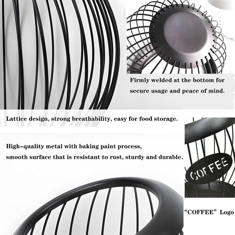 AIYICIII modern coffee bar decor fits contemporary kitchens.