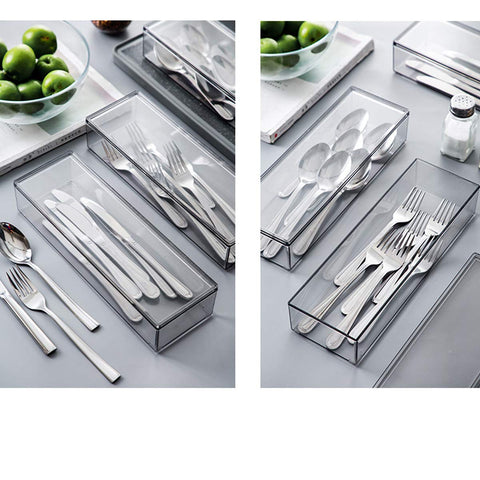 AIYoo kitchen gadgets organizer neatly arranges containers and tools.