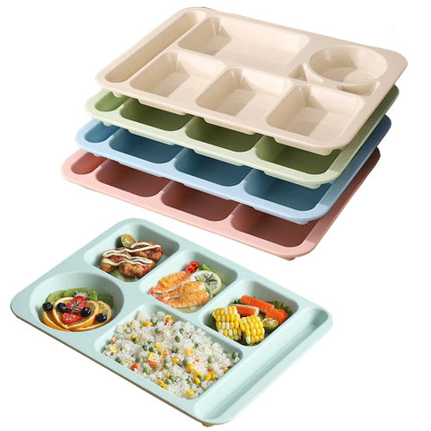 AIYoo six-compartment design keeps foods separate and organized.