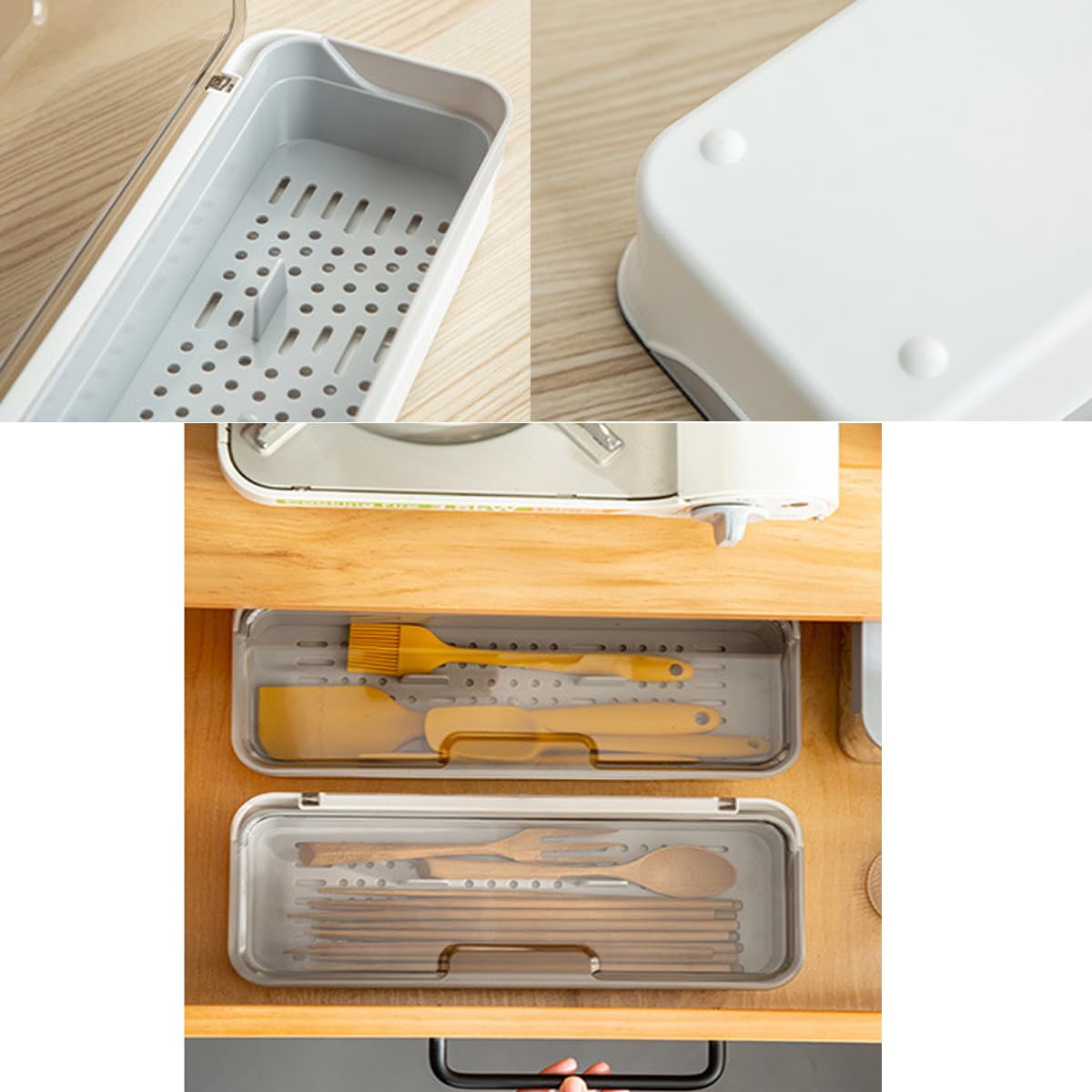 AIYoo stackable counter-top setup demonstrates space-saving design