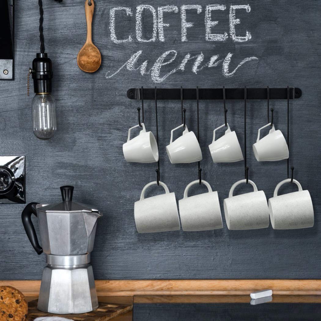 AJART cafe-bar mug rack adds stylish decor to dining area