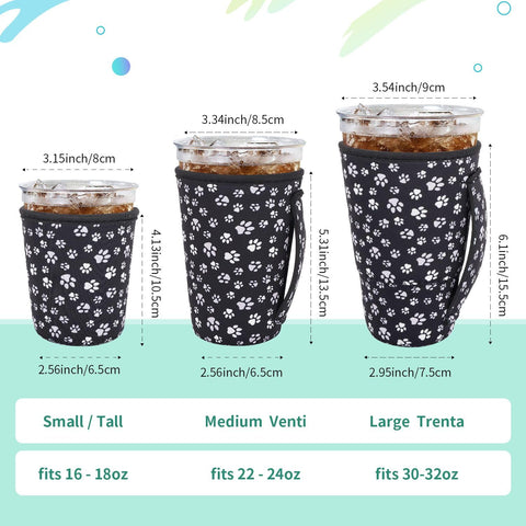 AJLTPA neoprene sleeve provides effective insulation for cold drinks.