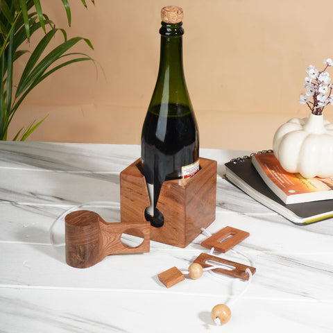 Ajuny party game scene serves as conversation starter at gatherings.
