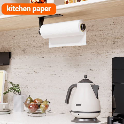 AKAAYUKO self-adhesive or drilled mount offers flexible kitchen installation