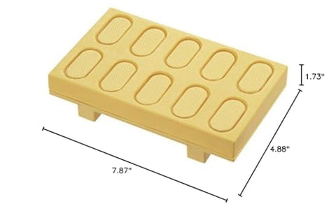 Made in Japan craftsmanship of CH-2011 sushi mold for authentic feel.