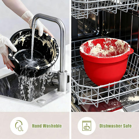 Foldable design saves storage space and protects the mixer