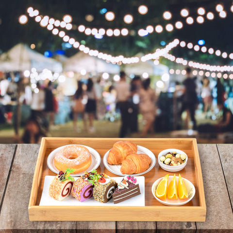 AKKAJJ medium 16x11 tray ideal for mid-size meals