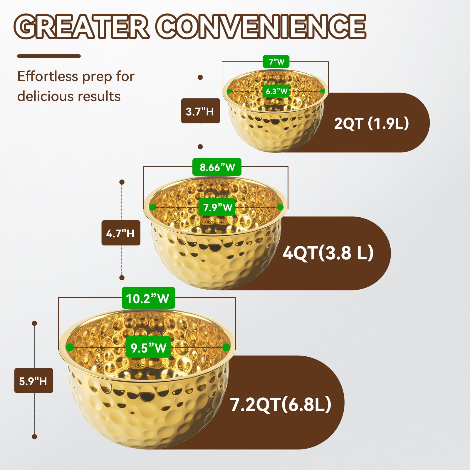 AKODENORA gold bowls inside view highlights deep bowls and wide rims.
