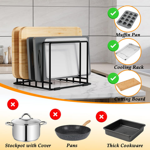 AKSONMN stainless steel frame resists warping under heavy bakeware.