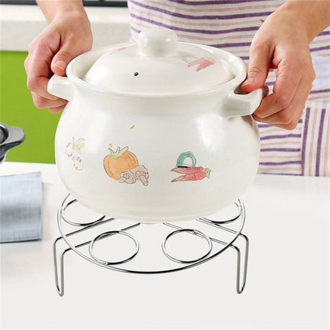 Alamic dishwasher-safe steamer rack ready for quick cleanup after use