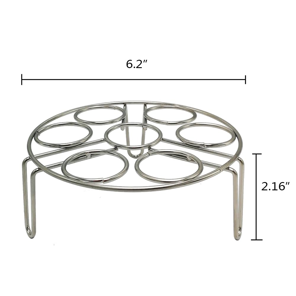 Stainless steel Alamic steamer rack highlighting durability and easy cleaning