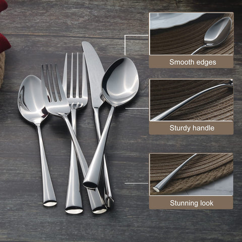 Alata Bailey dinner spoon for comfortable dining and versatile use.