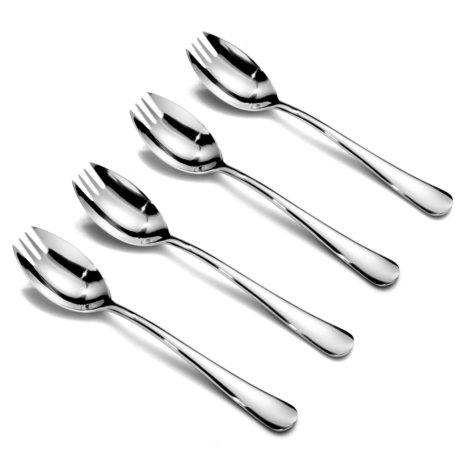 Alata Sporks curve-bowl design for versatile soups and salads