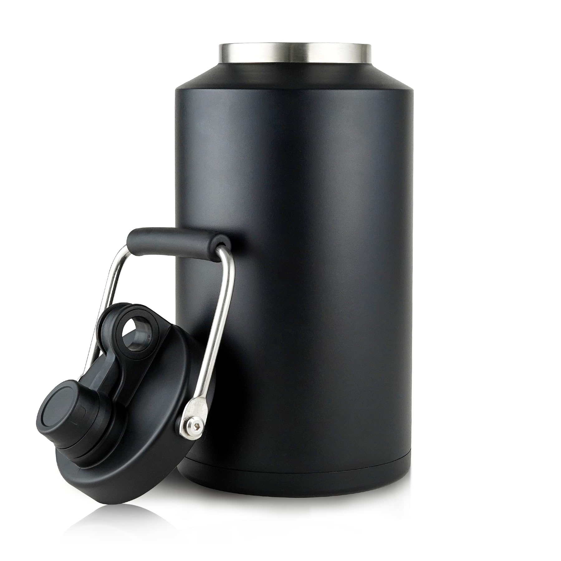 Alathote 128oz water jug with wide mouth for easy filling.