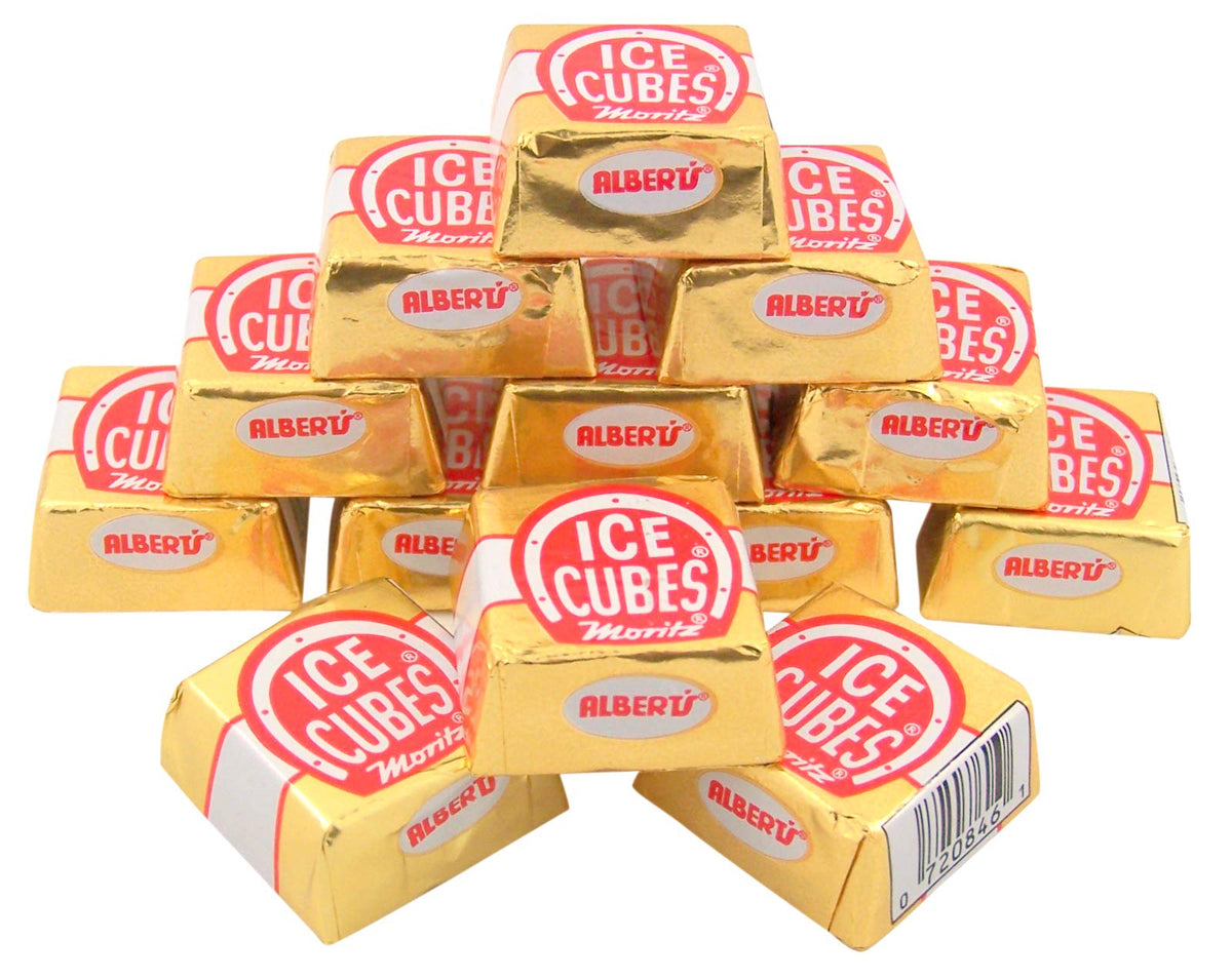 Albert's Chocolate Ice Cubes tray—100 pieces ready for festive presentations.