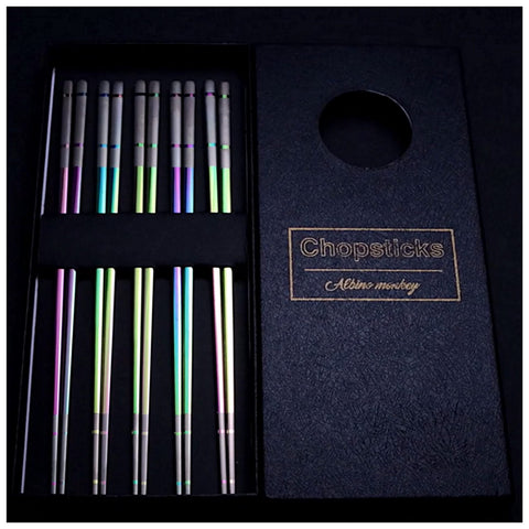 Ideal Albino Monkey chopsticks for noodles, sushi, and rice bowls