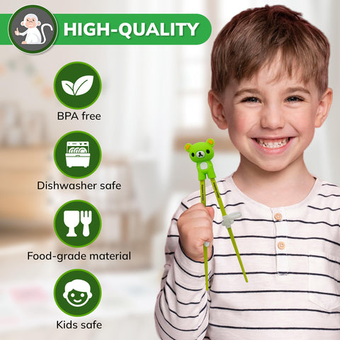 Albino Monkey durable, food-safe materials ensure daily use resilience.