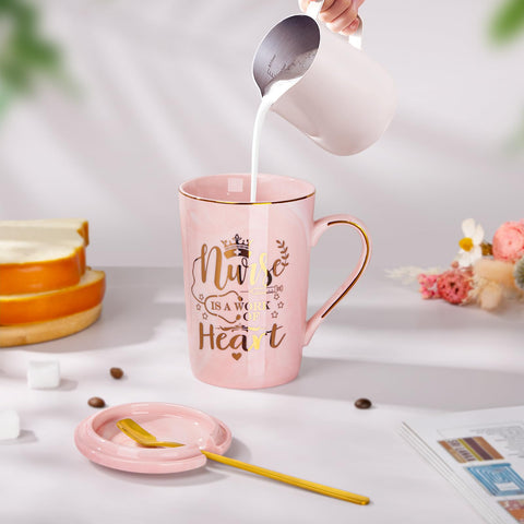 ALBISS nurse mug gift box included for easy gifting.