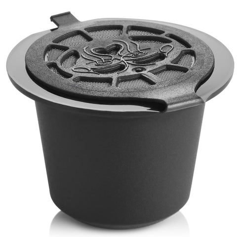 Measuring scoop included with Alchemy Bar Goods refillable pods for precise dosing.