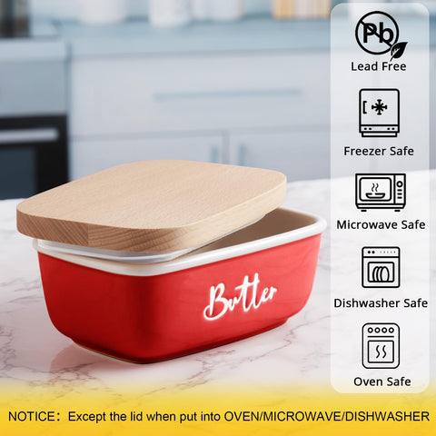 ALELION ceramic base with beech lid closeup, durable daily-use material