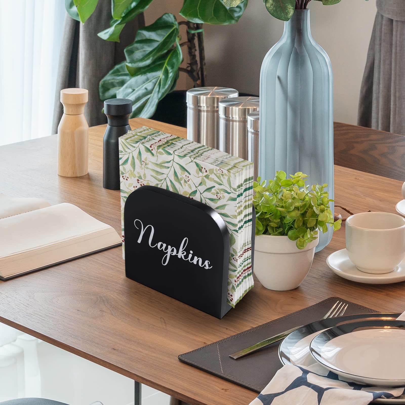 ALELION napkin holder in kitchen setup, practical organization for casual meals