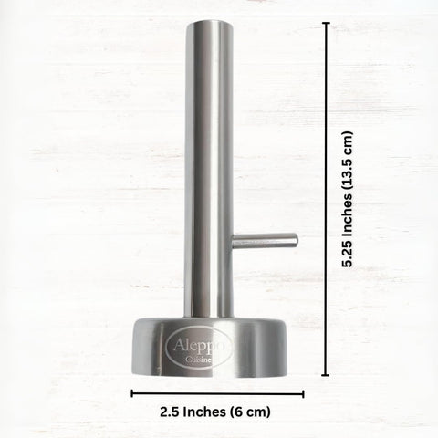 Aleppo Cuisine smooth handle for comfortable pressing