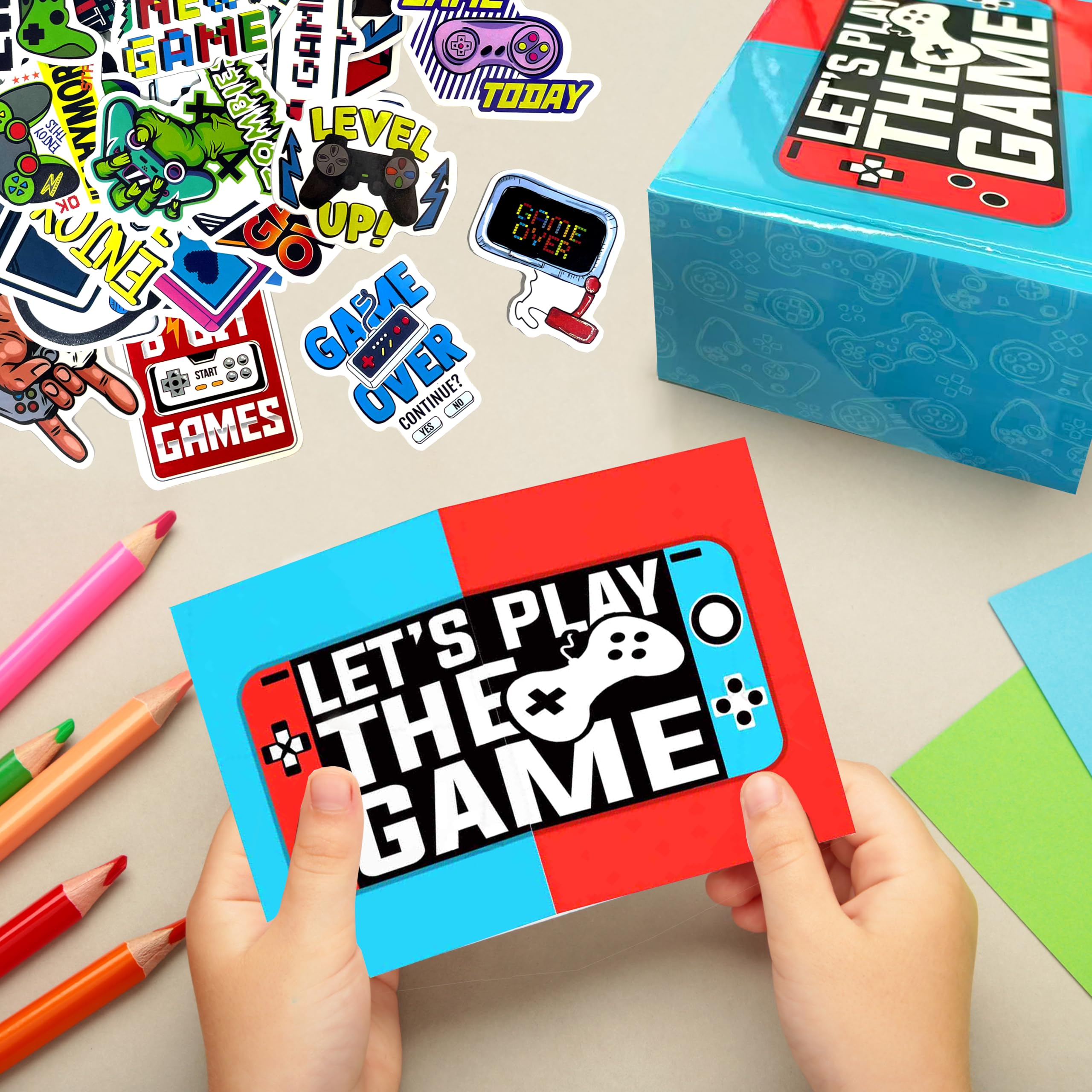 Aleture gamer gifts greeting card adds a personal touch for any occasion