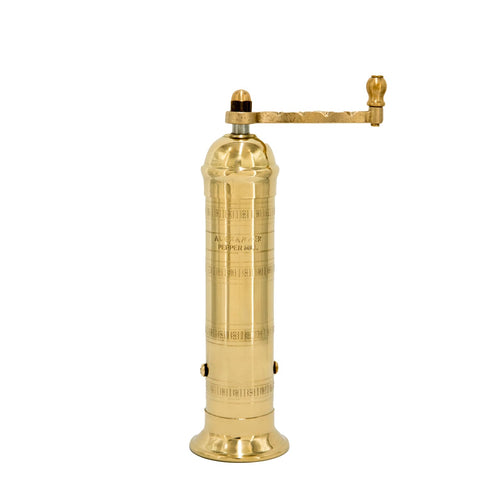 Alexander Home The Original European Mill brass 8-inch full product view for elegant table use