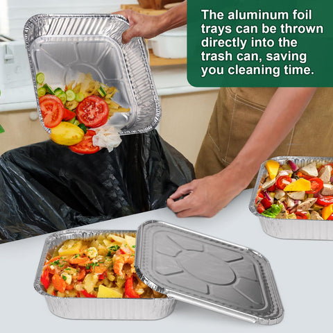 Alfolic recyclable pans support easy cleanup after use